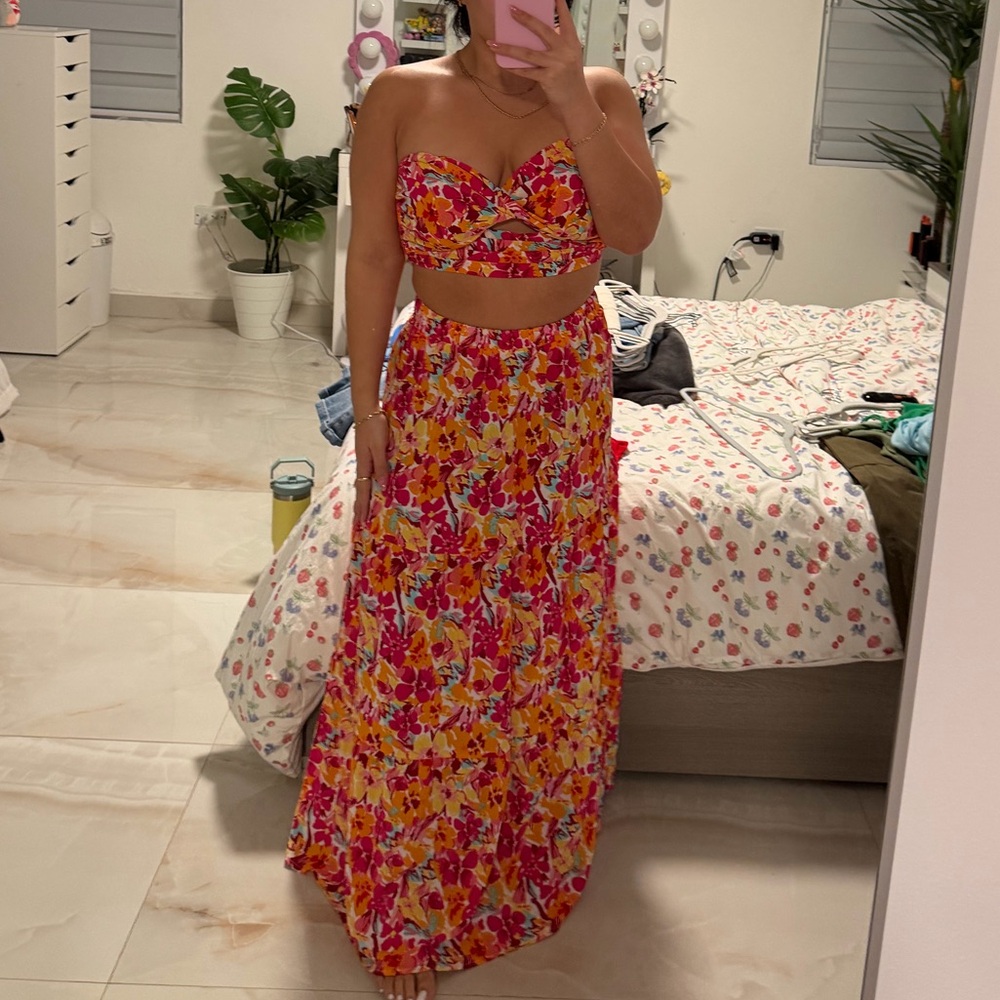 Floral Two-Piece Set
